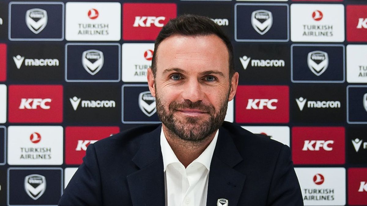 Twitter / Melbourne Victory / Na zdjęciu: Juan Mata