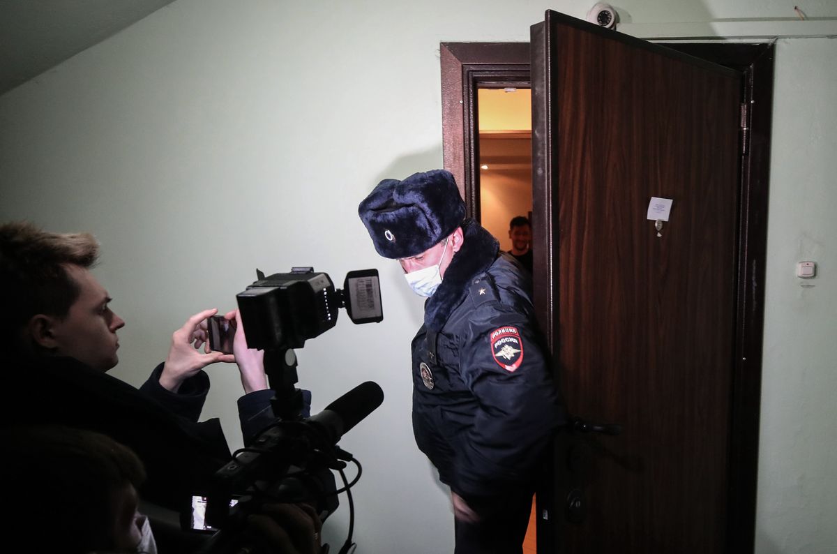 Rosja. Sprawa Aleksieja Nawalnego. Zatrzymania i przeszukania mieszkań