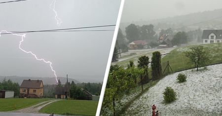 Nawałnice przechodzą przez Polskę. Zdjęcia i nagrania robią wrażenie