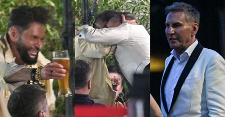 Krzysztof Rutkowski i Krzysztof Gojdź BALUJĄ RAZEM na mieście: serdeczne uściski, złote trunki i dodatki (ZDJĘCIA)