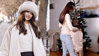 Marcela Leszczak relacjonuje ubieranie choinki z synem. "Powoli uczymy się NOWEJ CODZIENNOŚCI"