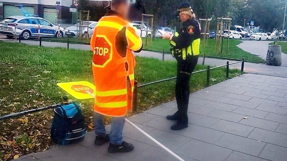 "Stopek" przeprowadzał dzieci przez pasy, mając 1,3 promila alkoholu  