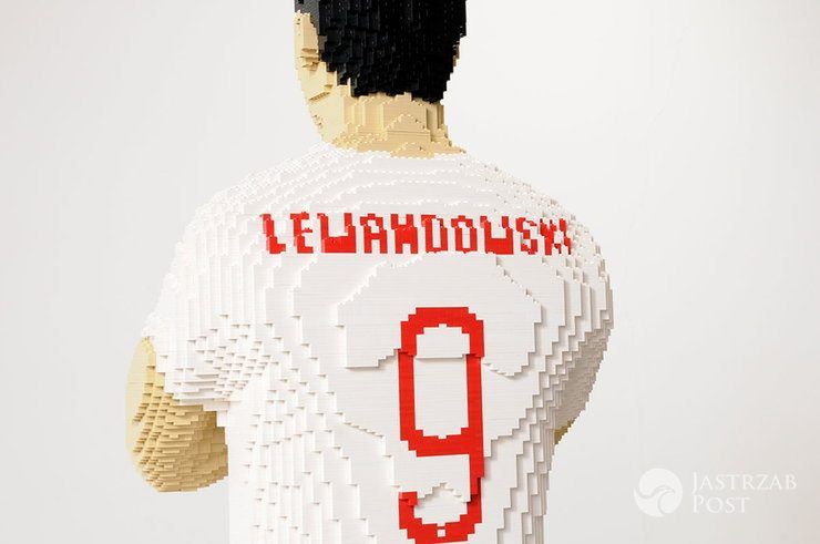 Robert Lewandowski jako figura Lego
