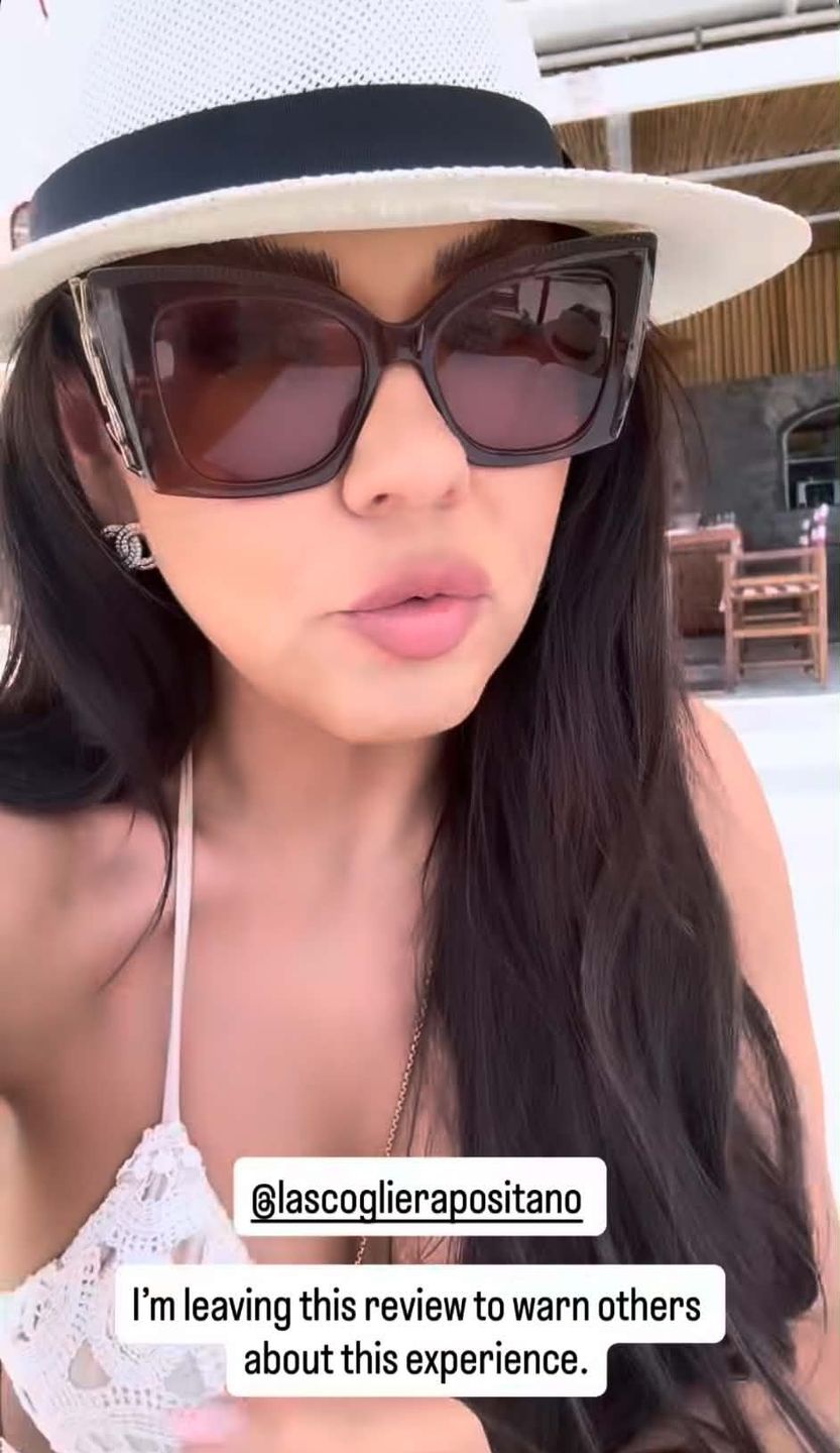 Sylwia Bomba psioczy na obsługę ekskluzywnej restauracji