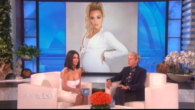 Kim Kardashian w Ellen Show