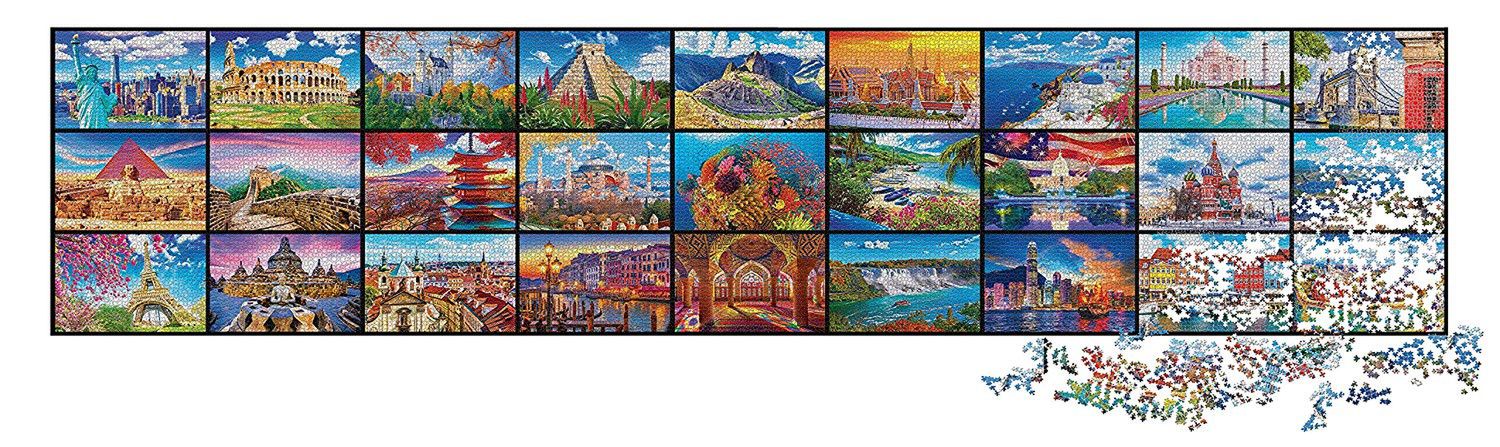 Ogromne puzzle sprzedawane przez Kodaka mają ponad 50 tysięcy elementów 3
