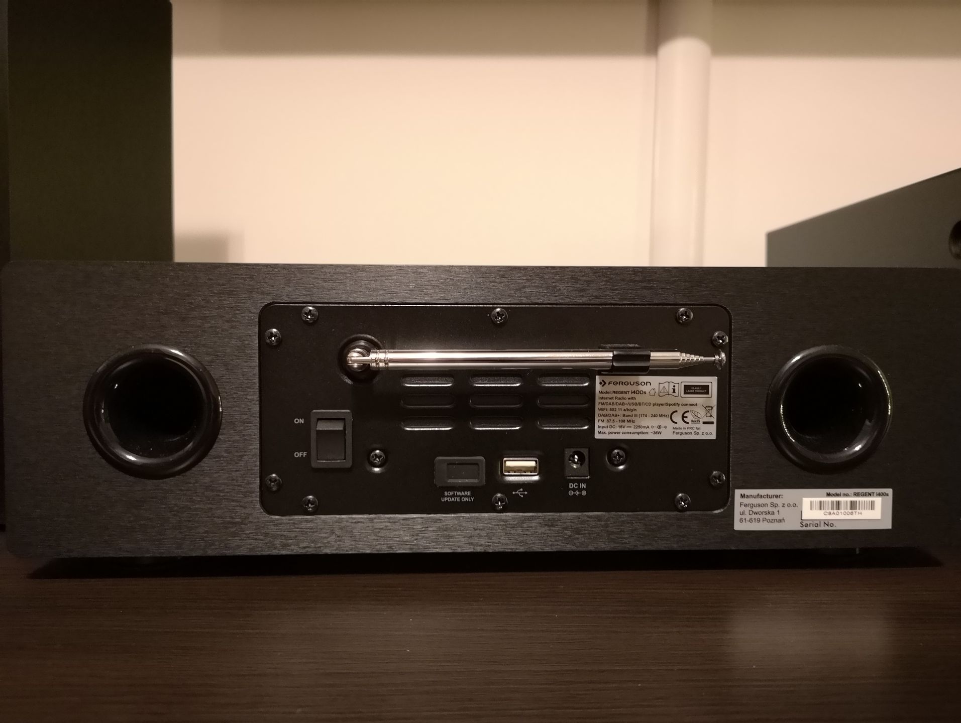 Test Ferguson Regent i400s – wszystkomające radio internetowe 20