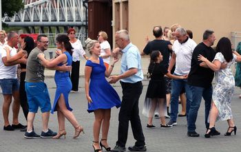 Tak wyglądała plenerowa potańcówka w marinie, w Grudziądzu