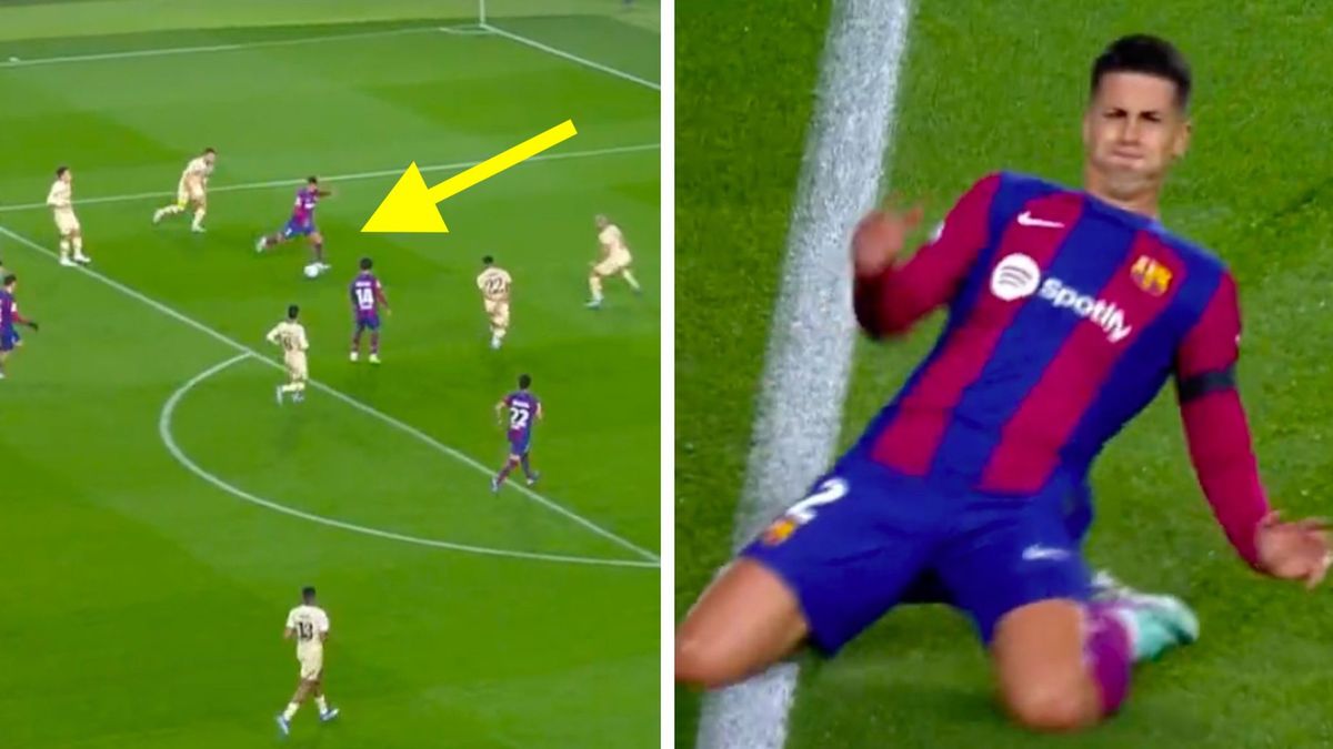 Twitter / Polsat Sport / Bramka Joao Cancelo