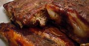 Pieczone żeberka wieprzowe bez kości (samo mięso)