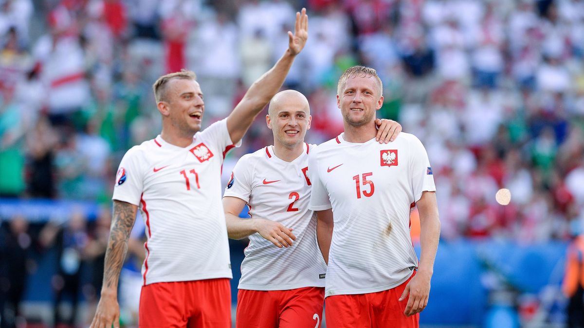 Kamil Grosicki, Michał Pazdan i Kamil Glik