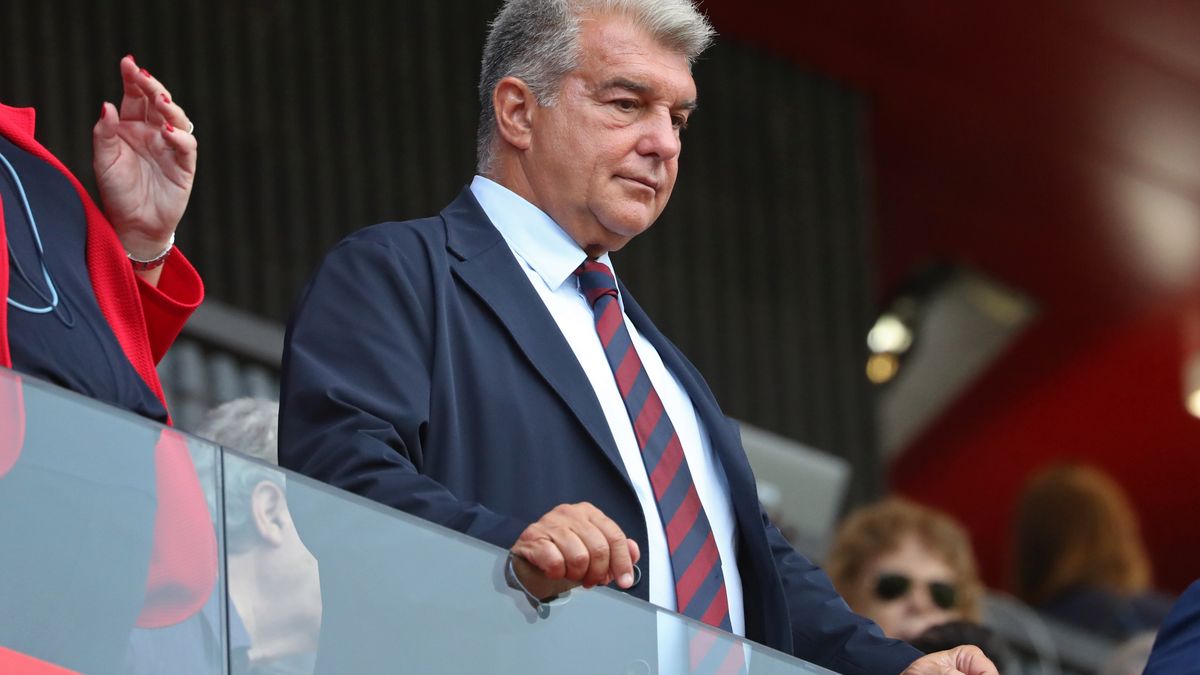 Getty Images /  Joan Valls/Urbanandsport /NurPhoto via Getty Images / Prezydent FC Barcelony - Joan Laporta