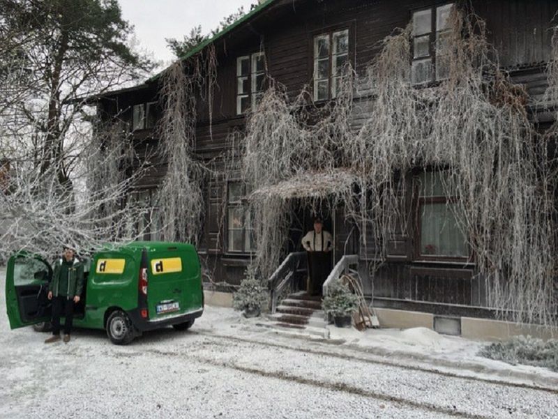 Willa, w której kręcono zdjęcia do reklamy Allegro