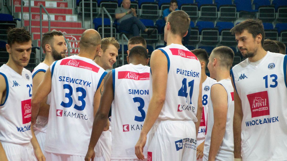 na zdjęciu: koszykarze Anwilu Włocławek