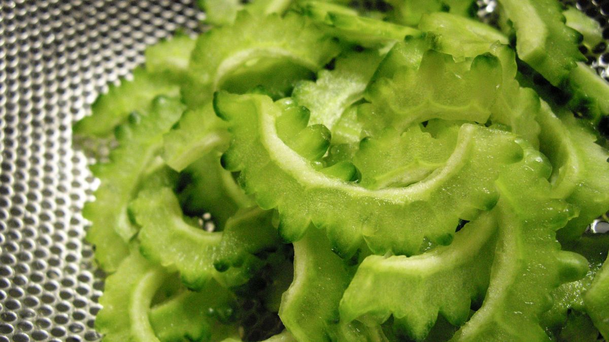 Gotowana balsamka ogórkowata bez dodatku soli, odsączona