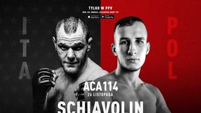 MMA. ACA 114. Debiut Bartosza Leśko. Polak poznał rywala