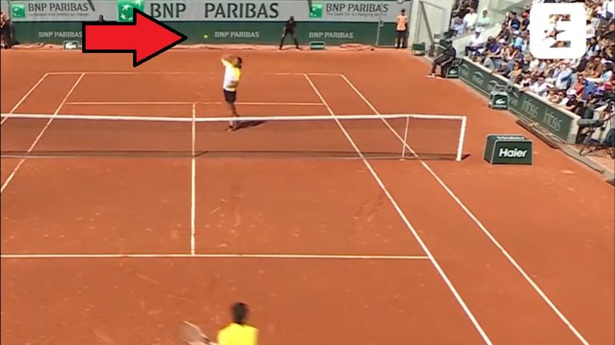 Twitter / Na zdjęciu: mecz o finał Rolanda Garrosa z udziałem Tomasza Berkiety