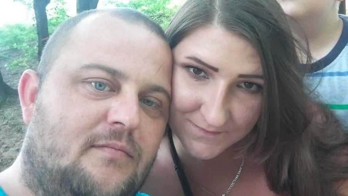 Zmarła Justyna Karaś z mężem Krzysztofem. 