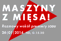 WARSZAWA: Spotkanie MASZYNY Z MIĘSA, poświęcone książce Władimira Sorokina