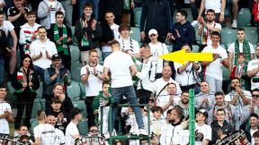 Poznajesz? Tylko zobacz, kto pojawił się wśród kibiców Legii