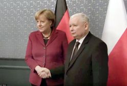 Tajne spotkanie Merkel i Kaczyńskiego. "Ukryte przed protokołem"