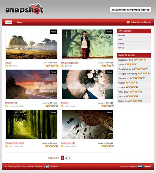 41 pięknych szablonów do Wordpressa 8