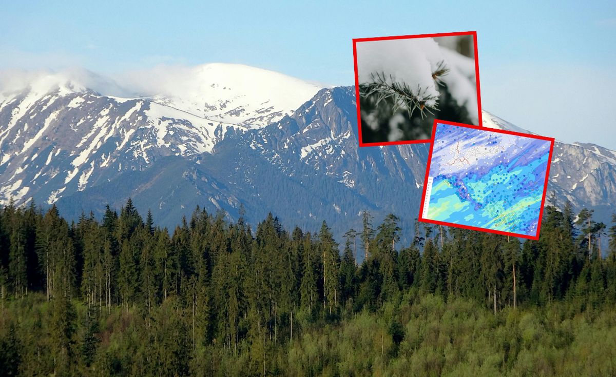 pogoda, tatry, śnieg, prognoza, imgw, ochłodzenie W Tatrach będzie biało. Spadnie nawet 10 cm śniegu