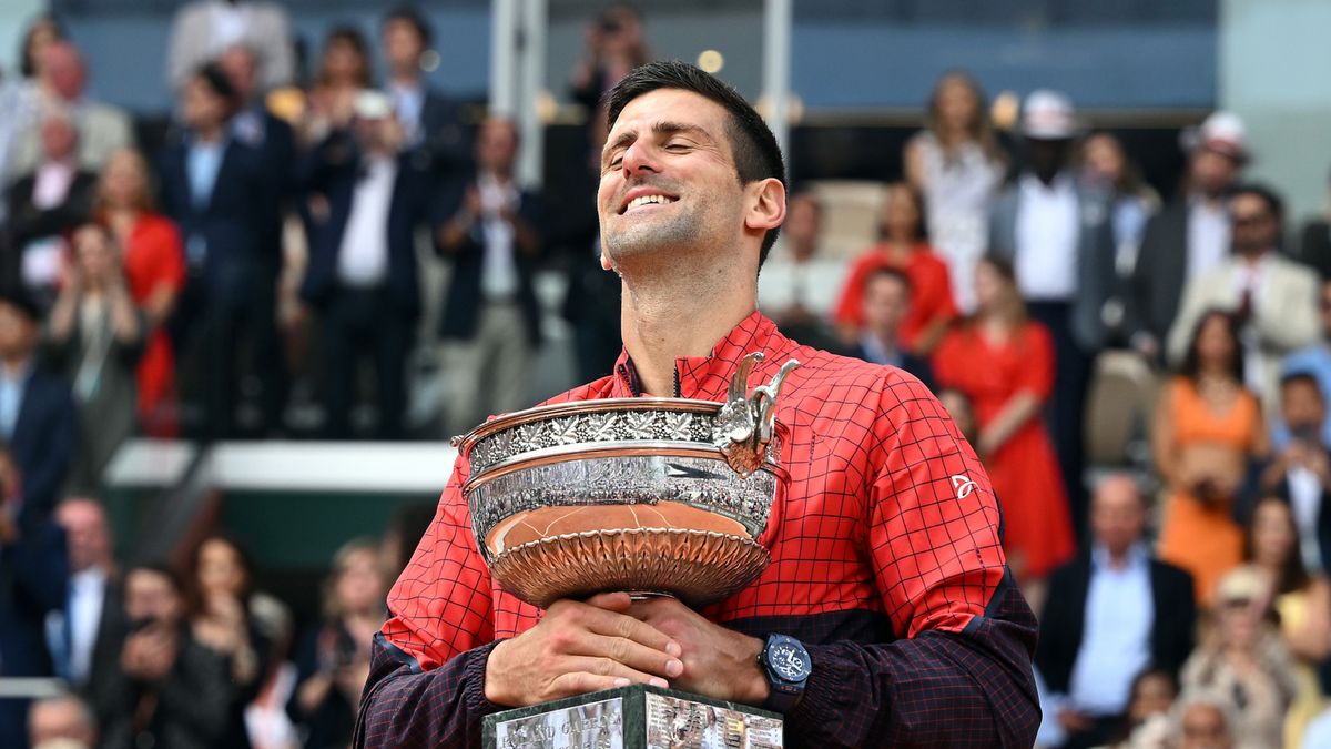 PAP/EPA / CAROLINE BLUMBERG / Na zdjęciu: Novak Djoković