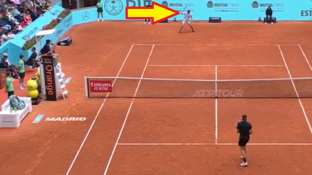Zdjęcie okładkowe artykułu: Twitter / Tennis TV / Na zdjęciu: reakcja Huberta Hurkacza
