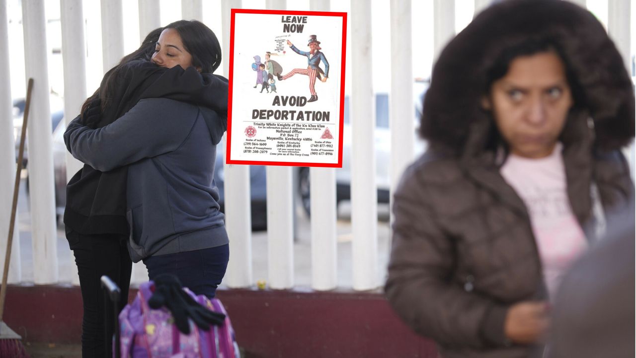 KKK flyers spark tension amid immigration crackdown in Midwest