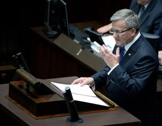 Komorowski w orędziu zachęca do reform