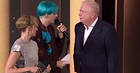 Wpadka prowadzącego na festiwalu w Opolu. Marek Sierocki aż zrobił wielkie oczy