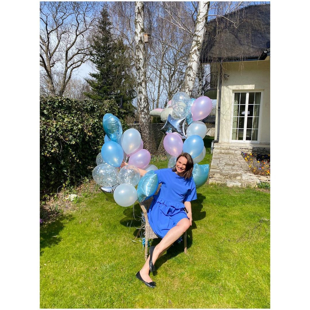 Anna Starmach baby shower