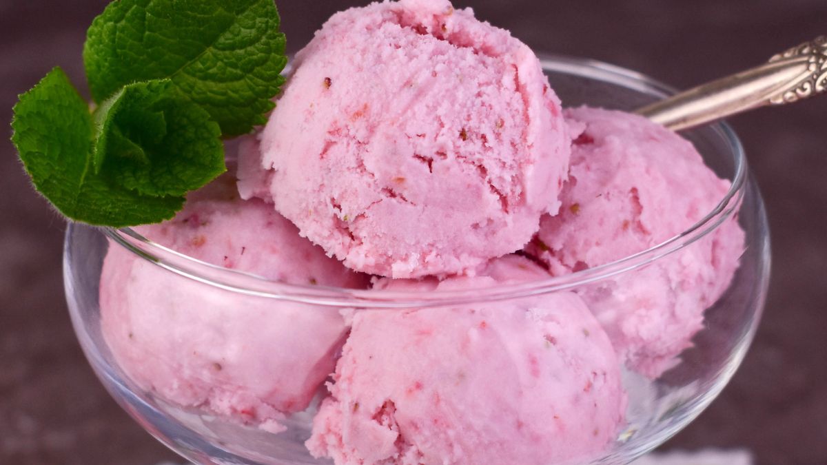 Lody truskawkowe -  Pyszności