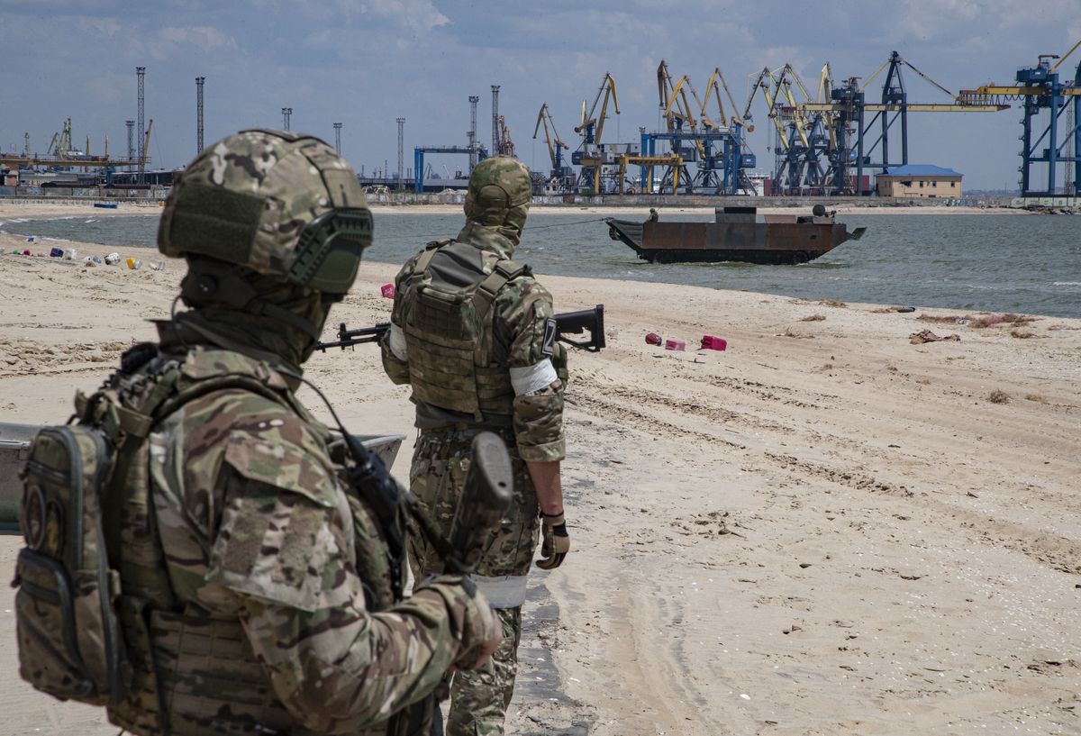 Wojna w Ukrainie. Dowódca fregaty "Admirał Makarow" podejrzany jest o zdradę
