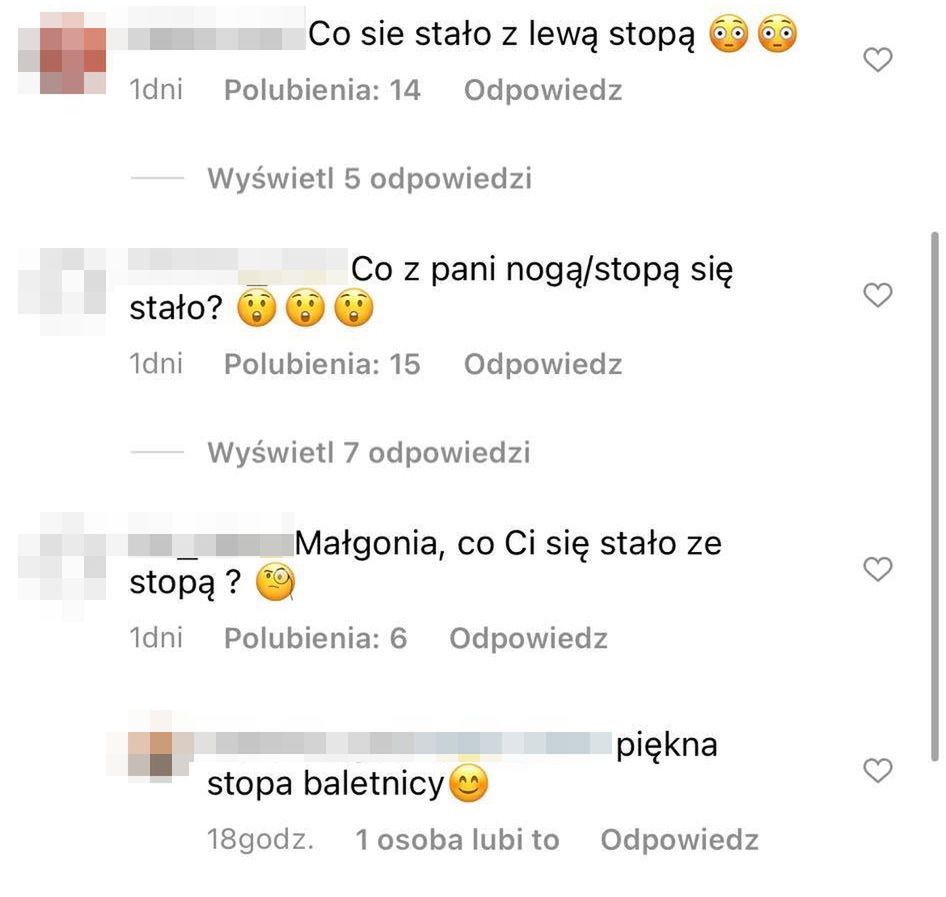 Wpisy na profilu Małgorzaty Rozenek