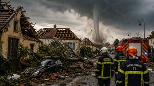 Tornado uderzyło we Francję. Dziesiątki rannych, setki zniszczonych domów