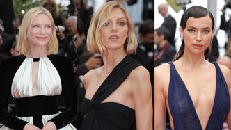 W Cannes bez zmian. Ociekające luksusem gwiazdy wdzięczą się do zdjęć. Anja Rubik, Irina Shayk, Salma Hayek... (ZDJĘCIA)