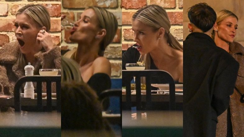 Joanna Krupa przyłapana przez paparazzi po finale "Top Model"