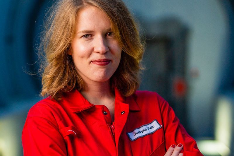 Justyna Pelc od kilku lat pracuje dla branży kosmicznej
