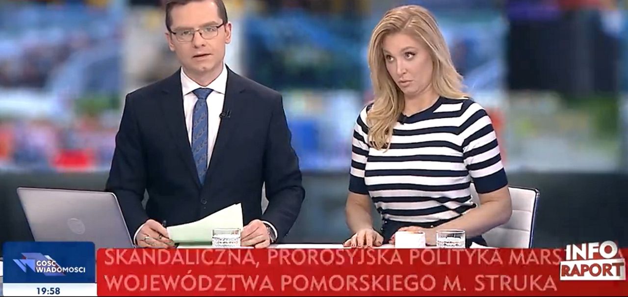 Kiedy sytuacja wymknęła się spod kontroli, TVP Info natychmiast przerwało kłopotliwą relację