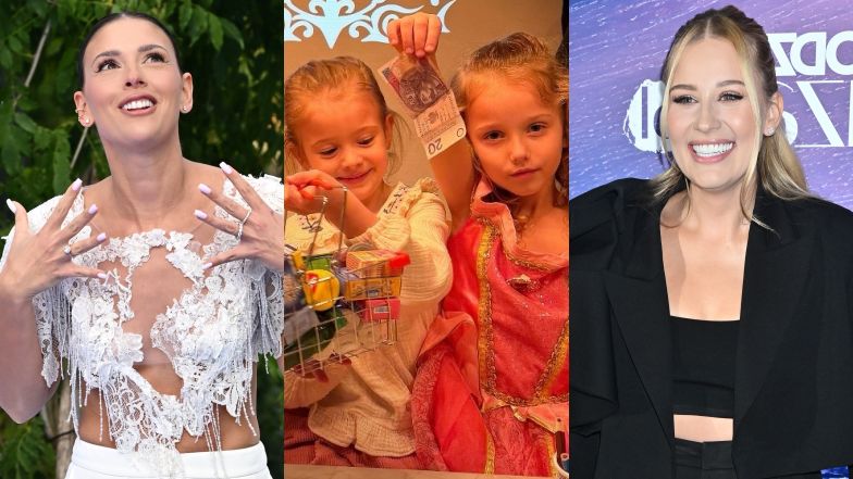 Klaudia Halejcio zachwyca się swoją córką i córką Andziaks