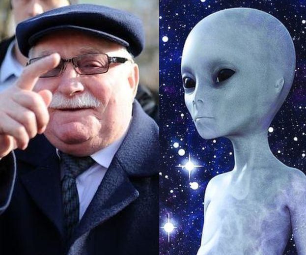 Lech Wałęsa tłumaczy się z dywagacji na temat zniszczenia Ziemi przez kosmitów: "Ja mam swoje UFO, mój punkt widzenia"