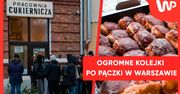 Ogromne kolejki po pączki. W Warszawie czekają od 2 w nocy
