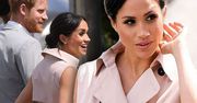 To płaszcz czy sukienka? Meghan Markle tym razem postanowiła być bardzo trendy. Oto efekt