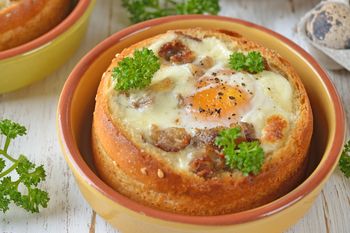 Jajka a la princesse robię nie tylko w Wielkanoc. Jadano je jeszcze przed wojną