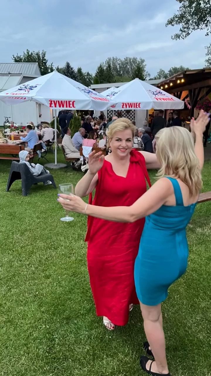 Katarzyna Bosacka na swoim weselu