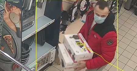 Ukradł ze sklepu garnki i patelnie na kwotę 2 tys. złotych. Rozpoznajesz go?