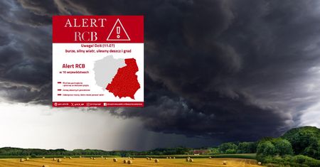 Żywioł sunie do Polski. Ważna informacja dla 10 województw