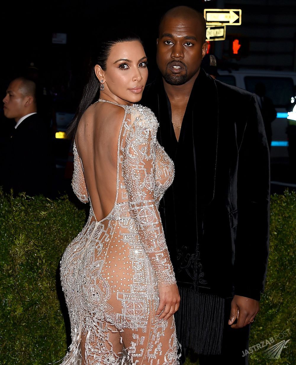 Kim Kardashian and Kanye West, MET Gala 2015
Fot. ons